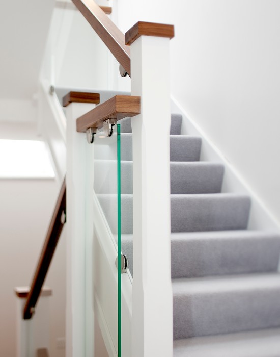 glass stairs