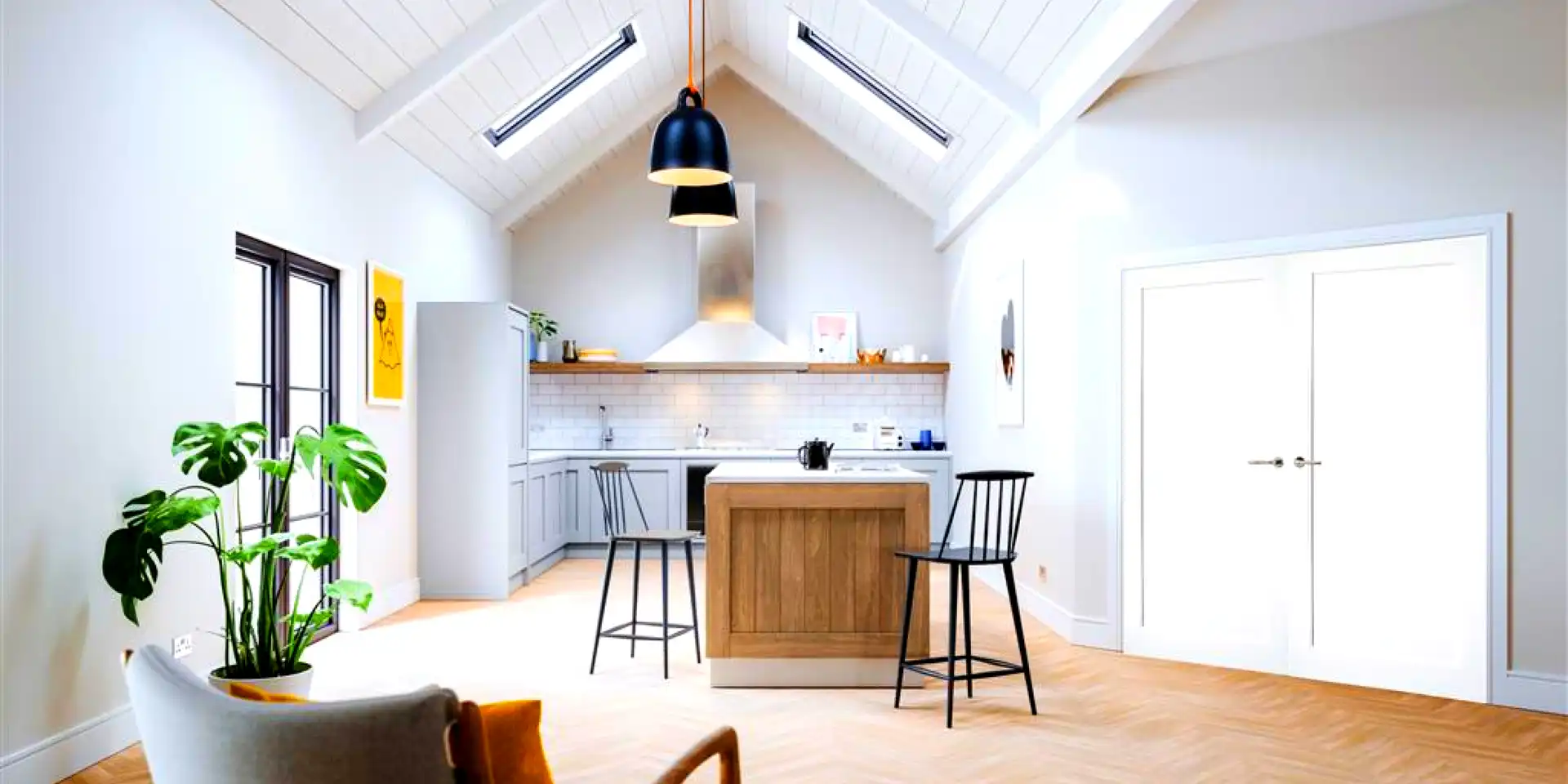 Shaker Style Collection white shaker style doors in kitchen